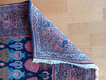 ⭐Investičný perzský hodvábny koberec Keshan 192x120 cm⭐ - 7