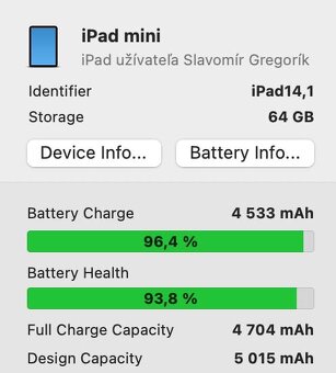 Predám iPad mini 6 64 GB Rose gold + Apple Pencil 2. gen. - 7