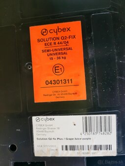 Autosedacka CYBEX Solution Q2-fix Plus - 7