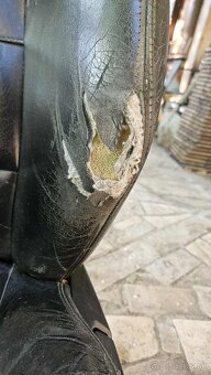 Kožené čierne sportsize sedačky na e46 - 7
