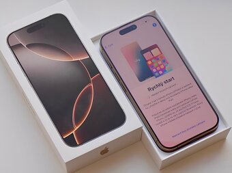 iPhone 16 Pro Desert Titanium BATERIE 100% TOP - 7