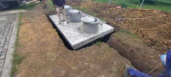 10m3 BETONOVÁ ŽUMPA, BETÓNOVÁ PIVNICA BETÓNOVÁ NÁDRŽ NA VODU - 7