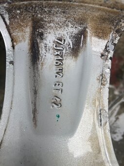 Predám elektrony R16 5x112 - 7