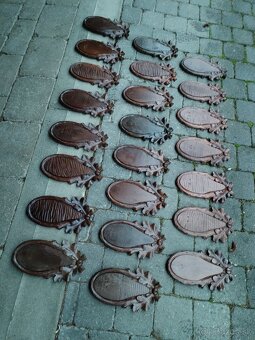 Podložky pod trofeje srncov - 7