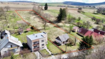 Stavebný pozemok o rozlohe 3.667m2 v obci Zborov, Bardejov - 7