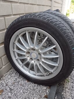 Predám alu disky Mercedes 8,5Jx17Hz 245x45R17. - 7