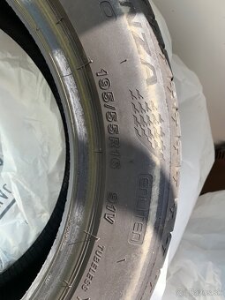 Predám letné pneumatiky značky Bridgestone 195/55 R16 91V - 7