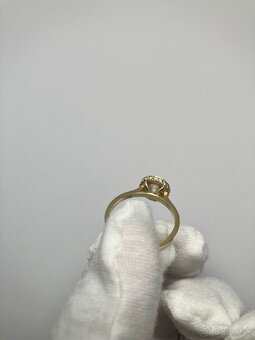 Diamantový prsteň 0.90ct GIA certifikát - 7