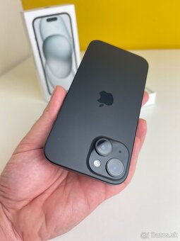Predám vymením Iphone 15 128GB Black - 7