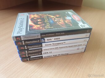 Playstation 2 slim cele balenie + 4k coverter + hry - 7