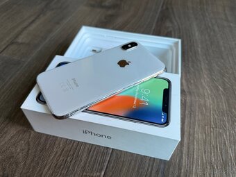 Apple iphone X Silver 256gb - 7
