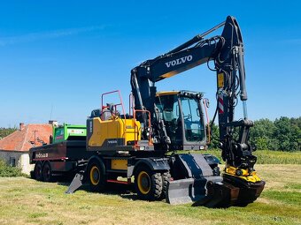 Kolesové rypadlo Volvo EW160E s rotátorem - 7