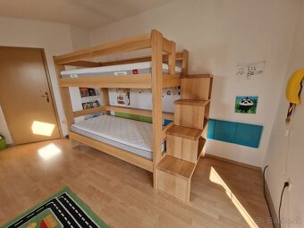 Masívna poschodová postel - 7