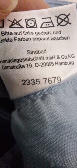 Dámske modrosive dzinsy - 7