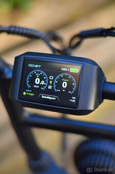 Fatbike elektrobicykel 500W/250W - 21Ah/15Ah CAIMAN Black - 7