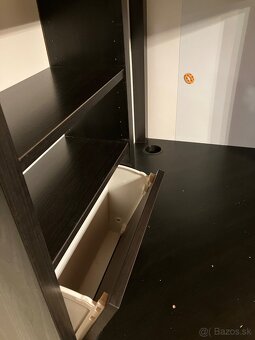 Ikea rohovy kancelarsky stolik - 7