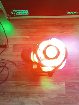 Rotačná RGBW Laser Strobo hlava - 7