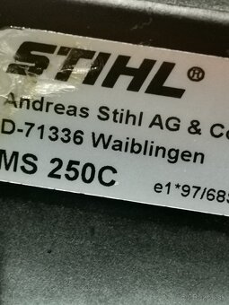 Stihl ms 250/C motorova pila - 7