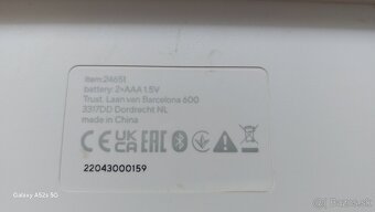 Bezdrôtová klávesnica - 7