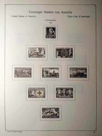 Predám listy KABE, na známky USA 76 strán - 7