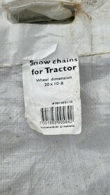 Snehové reťaze 20x10-8 traktor - 7