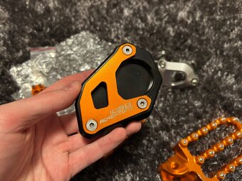 Ktm 1X90 ADV cnc diely, stupacky set - 7
