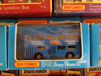 Matchbox SuperKings K-15 London Bus - 11ks RARITA. - 7