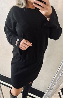 Damske pohodlne šatičky Ema black - 7