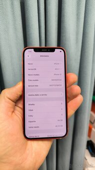 Apple iPhone 12 64GB - 100% bateria - 7