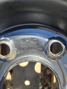 Original plechove disky KIA R15 - 7