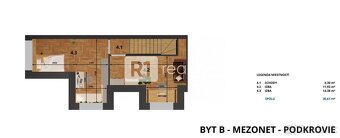 Exkluzívny 4 izb. mezonet s výhľadom na kúpele RiverResort 4 - 7