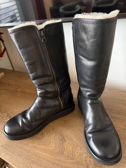 UGG kožené čižmy s vlnou veľ.38 - 7