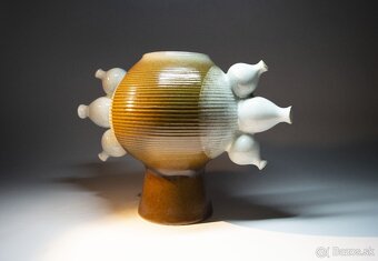 Keramická  váza  - Kravsko - 7