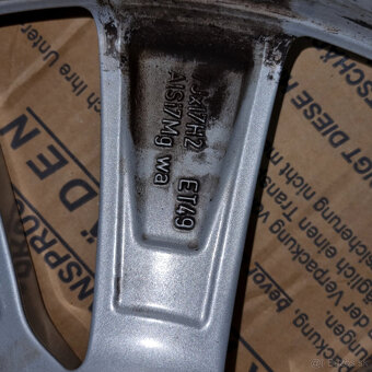 Hliníkové disky 5x112 R17 7J ET49 - 7