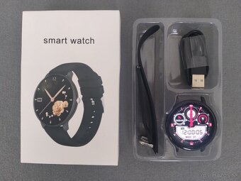 Smart hodinky, možnosť volania, čierne - 7