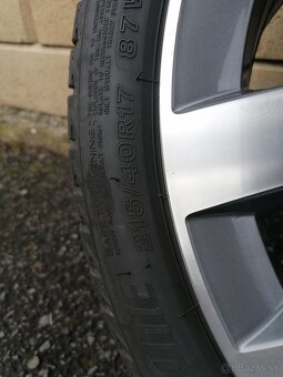 Letná sada Bridgestone Turanza 215/40 R17 Seat 5x100 R17 - 7