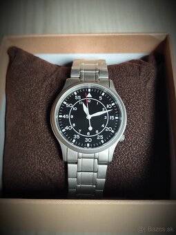 Titánové pánske hodinky BERNY Pilot Field watch, Zafír, NOVÉ - 7