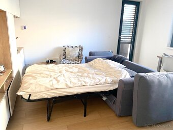 Sofa bed GRÖNLID od IKEA sivá - 7
