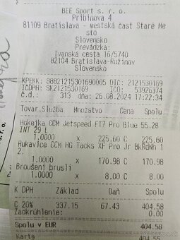 Hokejové rukavice CCM HG Tacks XF PRO Jr - 30 cm - 7