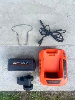 Predám AKU strunovú kosačku PATRIOT od Mountfield - 7