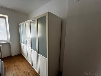 Šatníková skriňa - prírodná biela - 7