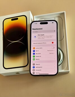 iPhone 14 Pro Zlatá BATERIE 100% TOP - 7