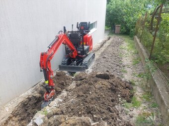 Vykopove práce MinibagerZB - 7