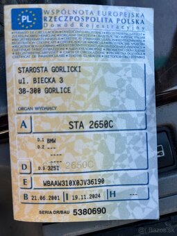 Bmw e46 325i touring 2001 manual - 7