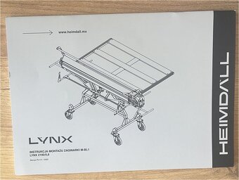 Ohýbačka plechu LYNX - 2190mm/0.8mm - 7