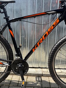 Horský bicykel Kross Hexagon 2.0 27,5” oranžovo-čierny - 7