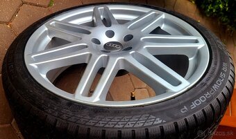alu R20 5x112, zimné pneu 245/40, Audi + Mercedes - 7