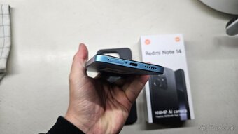 Redmi Note 14 modrý 128GB - zánovný - 7