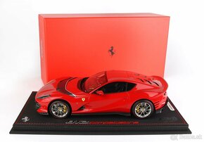 Ferrari 812 Competizione 1/18 BBR červená/šedá - 7