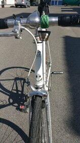 Cestný bicykel singlespeed, rám CrMo oceľ z Talianska - 7